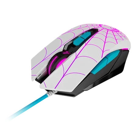 Mouse Gaming Cableado Xtech | Edición Spider Gwen Marvel